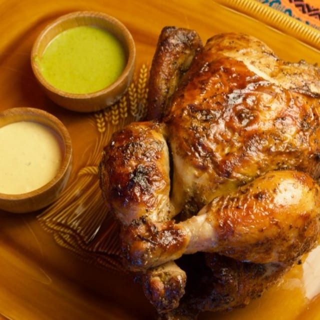 One Whole Chicken White (No Sides).