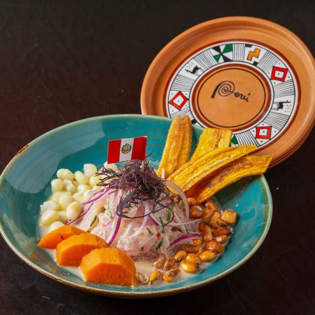 Ceviche Peruano.