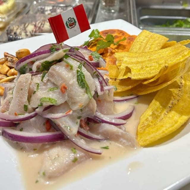 Ceviche Peruano, Peruvian Ceviche.