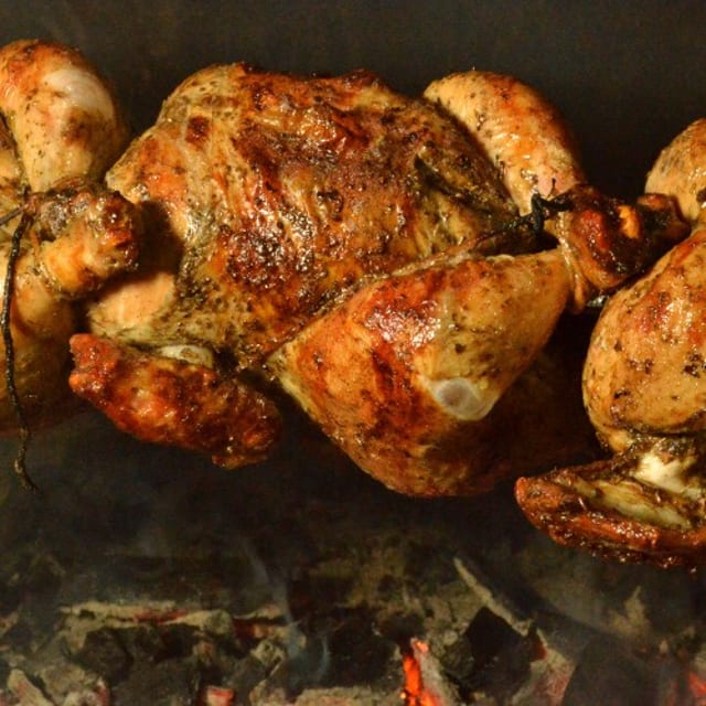 Whole Chicken and three sides.